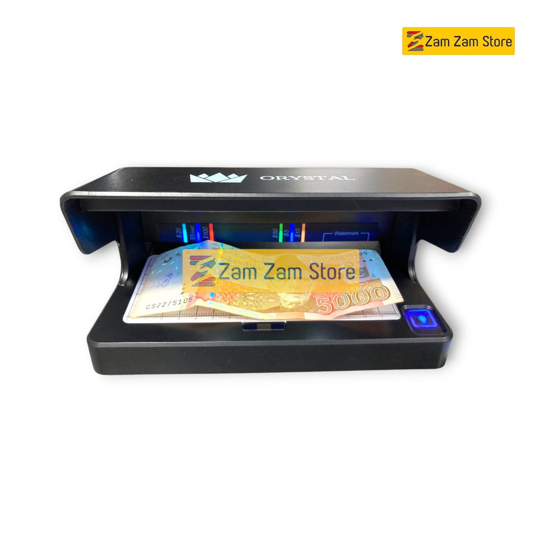 Orystal Counterfeit Detector – Fake Currency UV Light Checker - Zam Zam Store