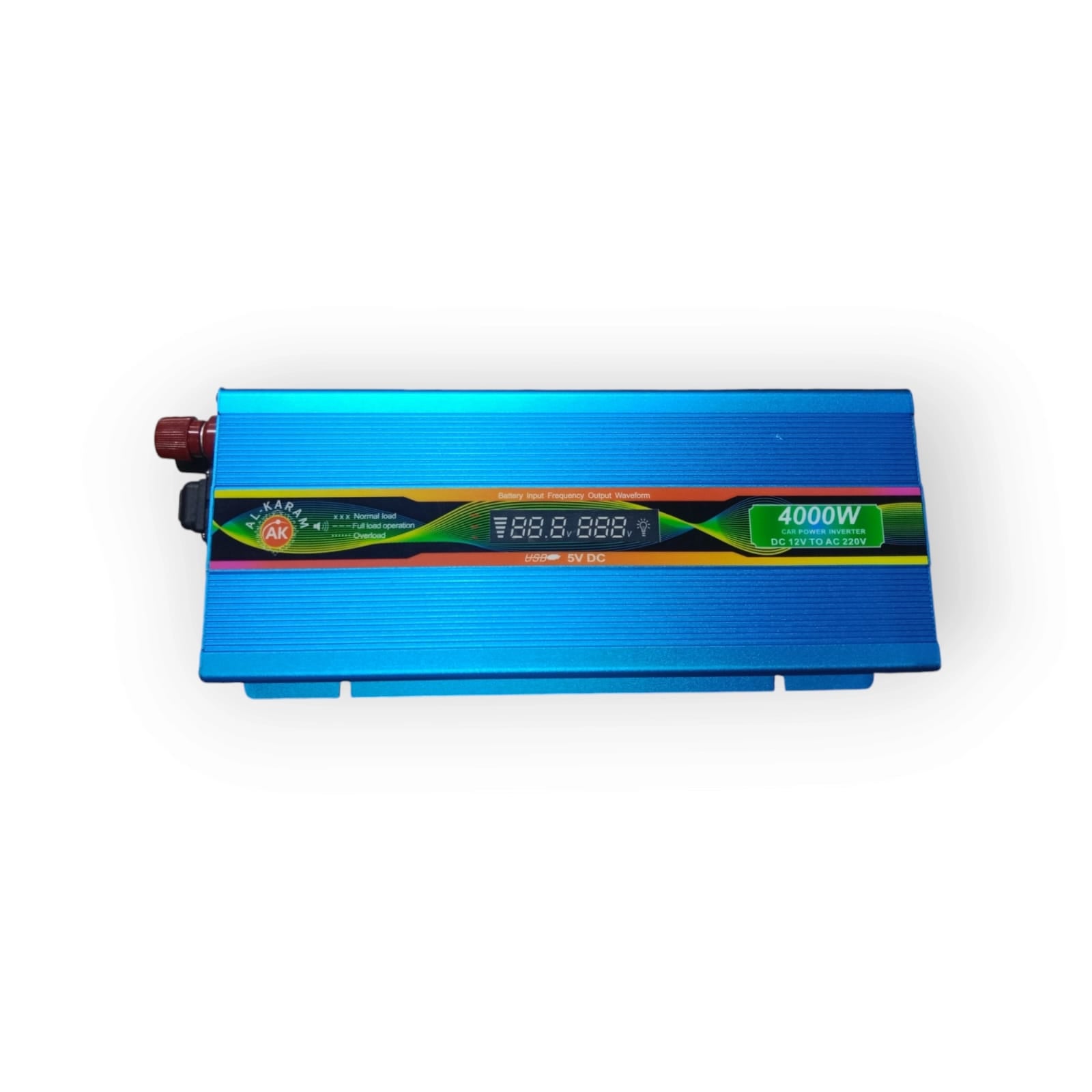 AL KARAM DC Converter 4000W DC 12V to AC 220V Inverter with Display Screen - Zam Zam Store