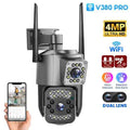 WiFi Dual Lens Outdoor PTZ Camera 2MP