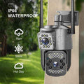WiFi Dual Lens Outdoor PTZ Camera 2MP