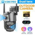 WiFi Dual Lens Outdoor PTZ Camera 2MP