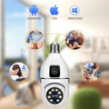 Wifi Bulb Camera Dual lance PTZ 2MP - Zam Zam Store
