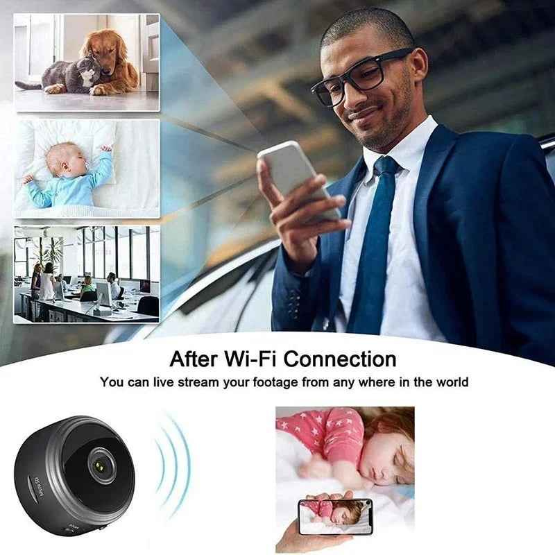 A9 Mini WiFi Camera 2MP - NOT RELIABLE - Zam Zam Store
