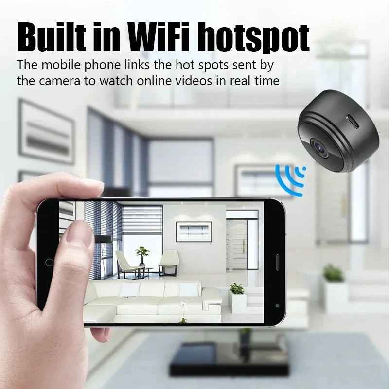 A9 Mini WiFi Camera 2MP - NOT RELIABLE - Zam Zam Store