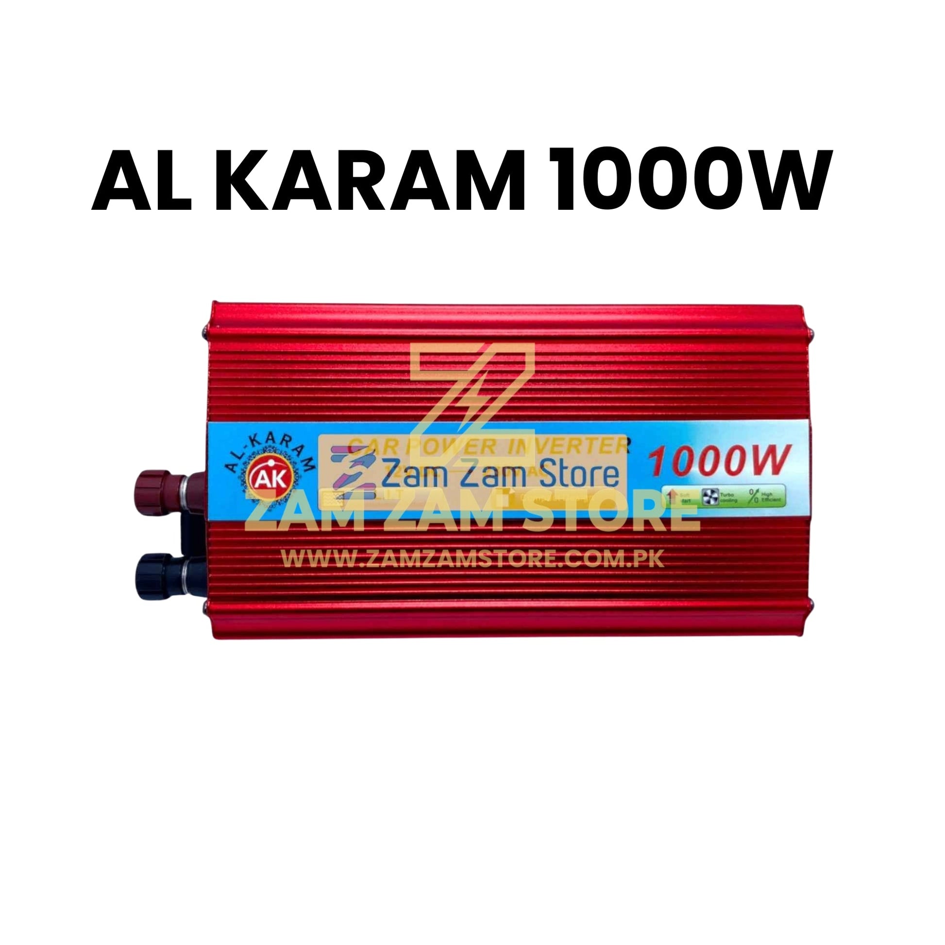 AL Karam 1000W Inverter 12V DC to AC 220V - Zam Zam Store