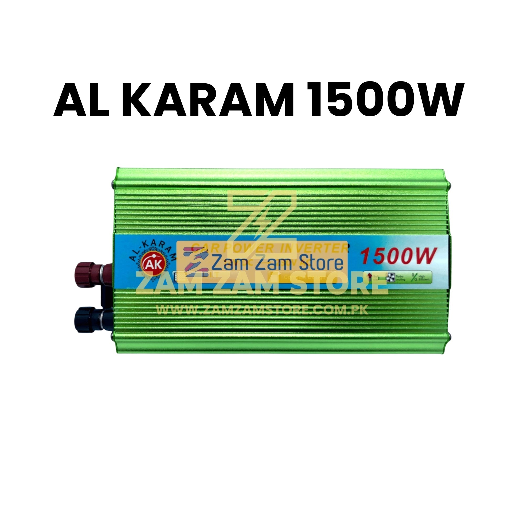 AL Karam 1500W Inverter 12V DC to AC 220V - Zam Zam Store