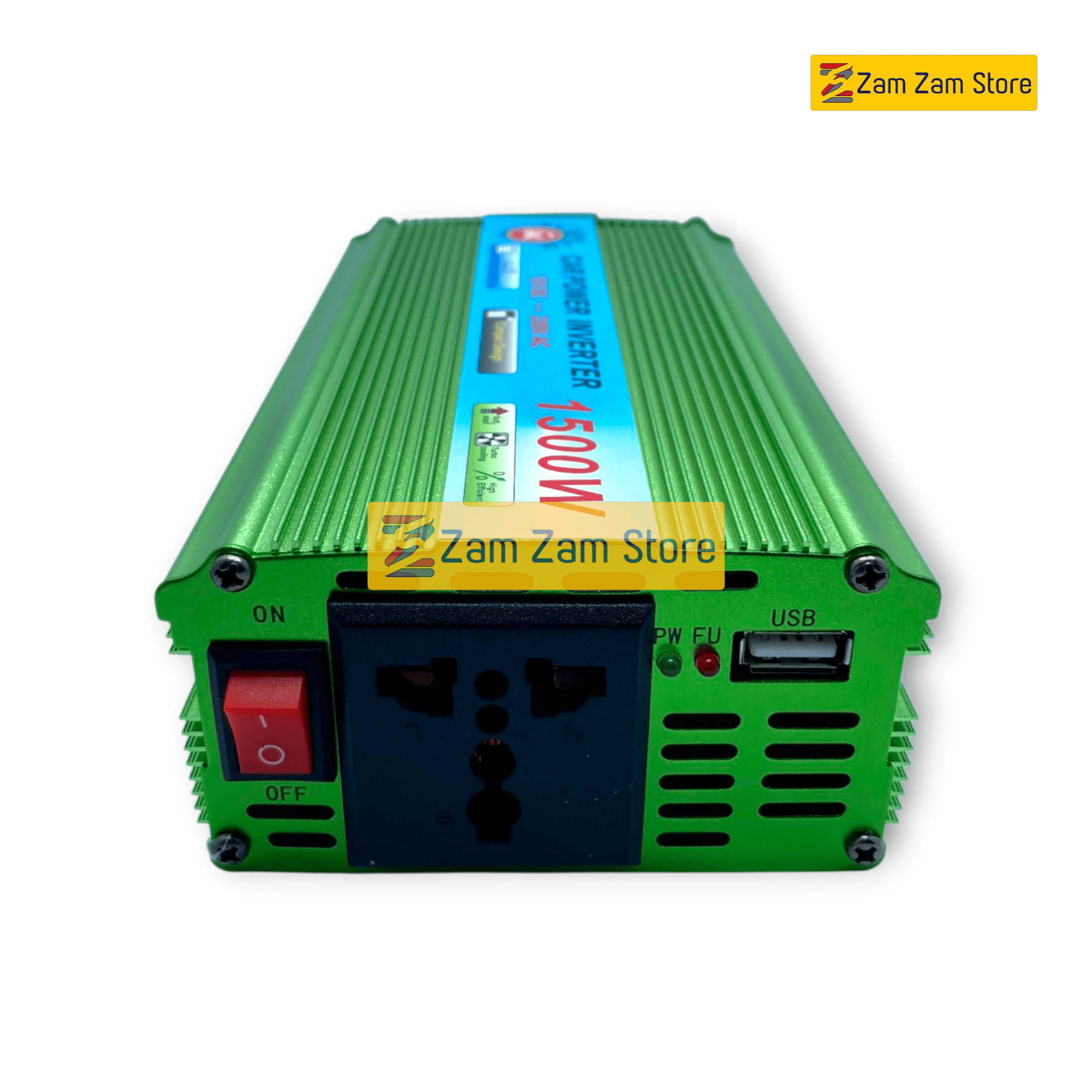 AL Karam 1500W Inverter 12V DC to AC 220V - Zam Zam Store