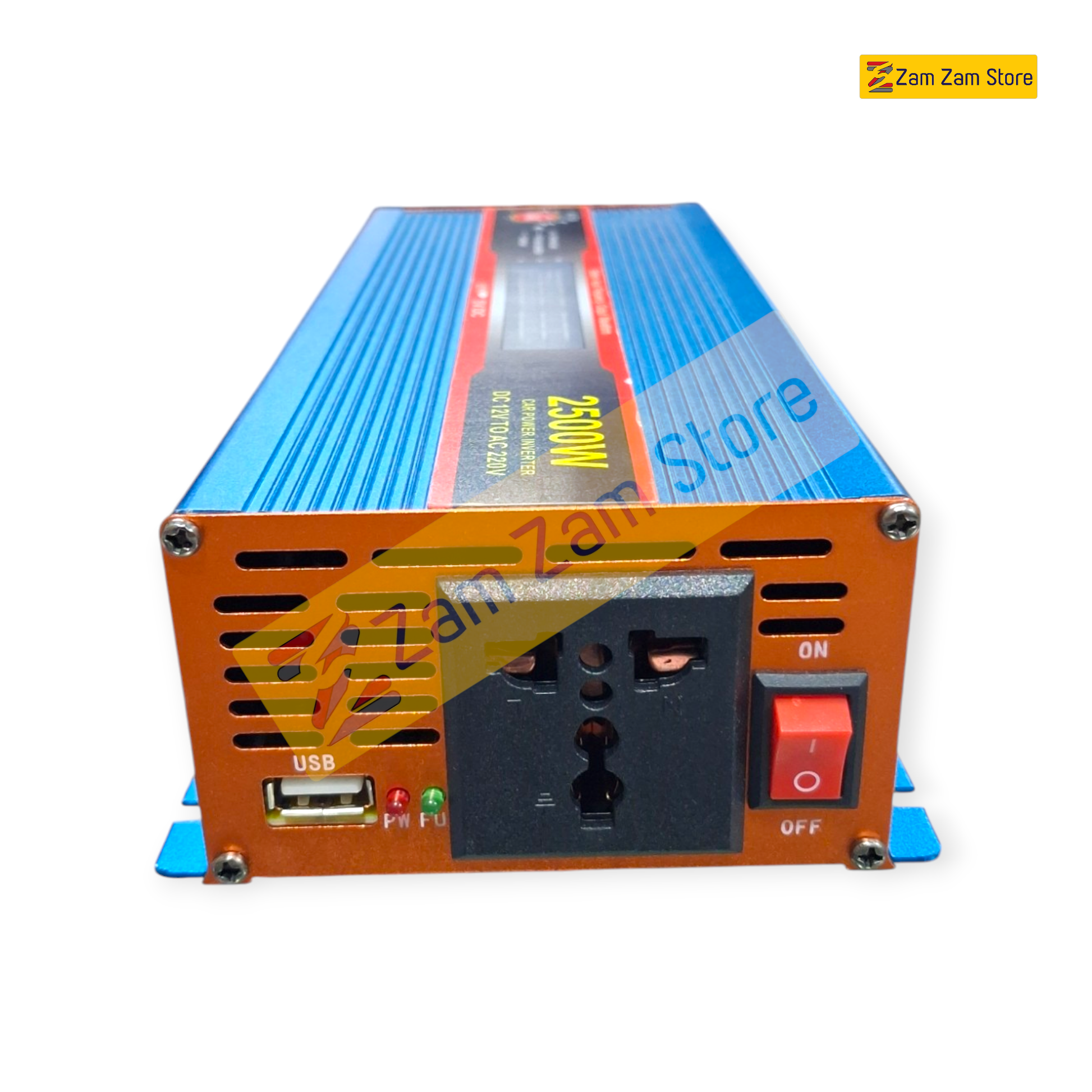AL Karam 2500W 12V to AC 220V Inverter Digital - Zam Zam Store