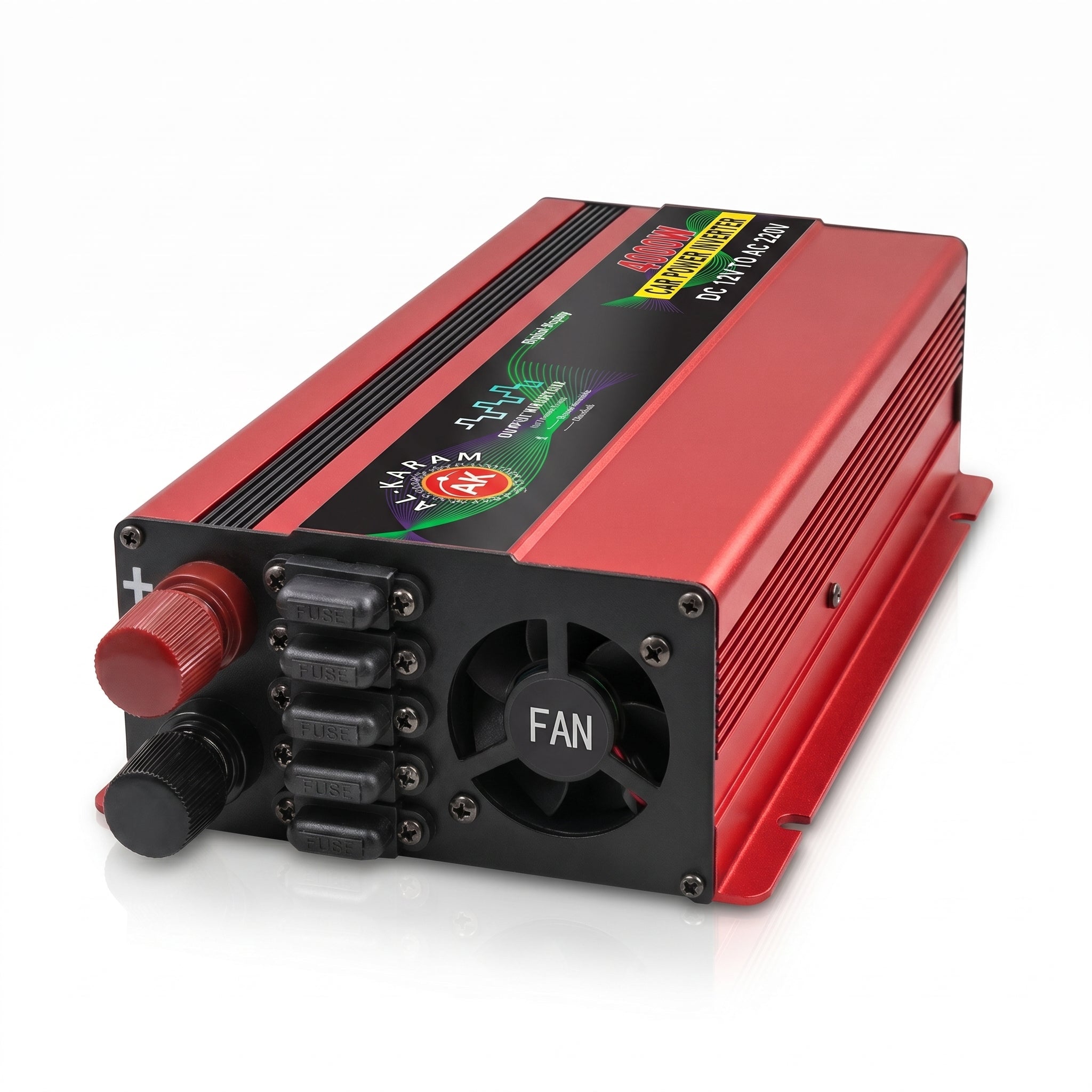 AL Karam 4000W 12V DC to 220V AC Inverter with Display Screen - Zam Zam Store