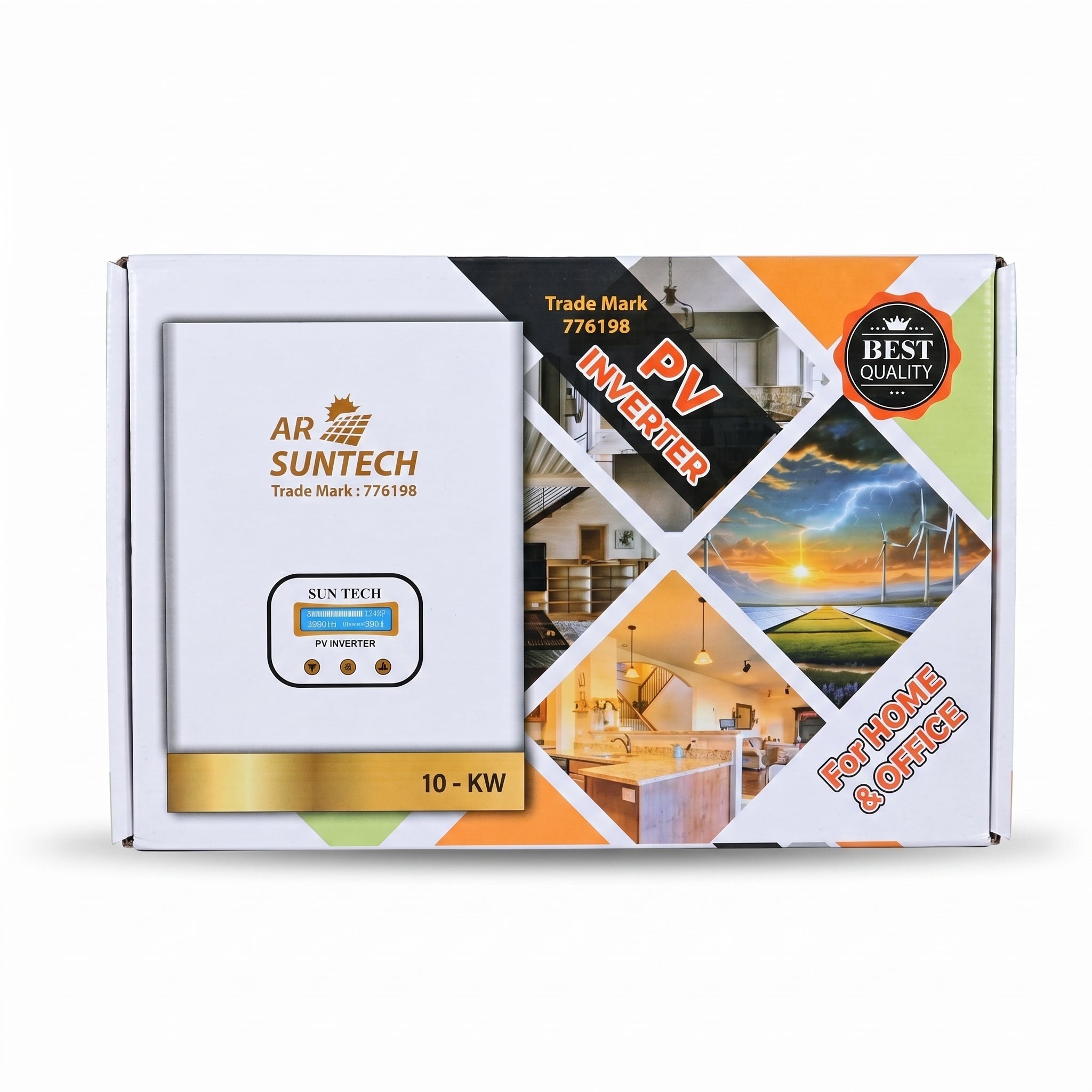 AR SUNTECH PV Inverter 10KW with wapda sharing - Zam Zam Store