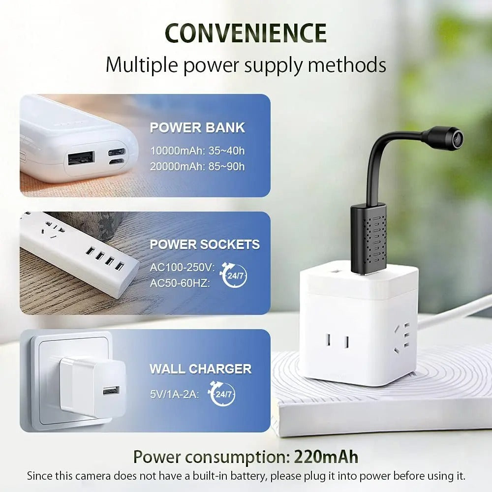 Wifi Smart Mini USB Camera - Zam Zam Store