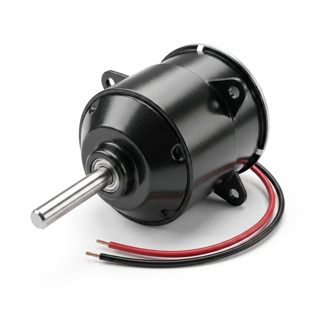 Baleno 12V DC Motor – Long Shaft for Air Cooler & DC Fan (Copper) - Zam Zam Store