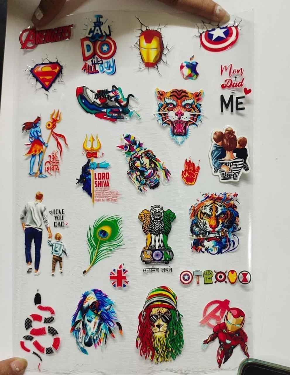 Custom UV DTF Printing Stickers – High-Quality & Affordable - Zam Zam Store