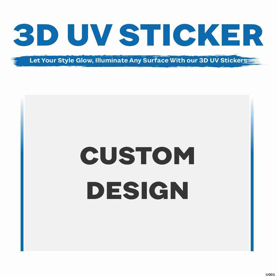 Custom UV DTF Printing Stickers – High-Quality & Affordable - Zam Zam Store