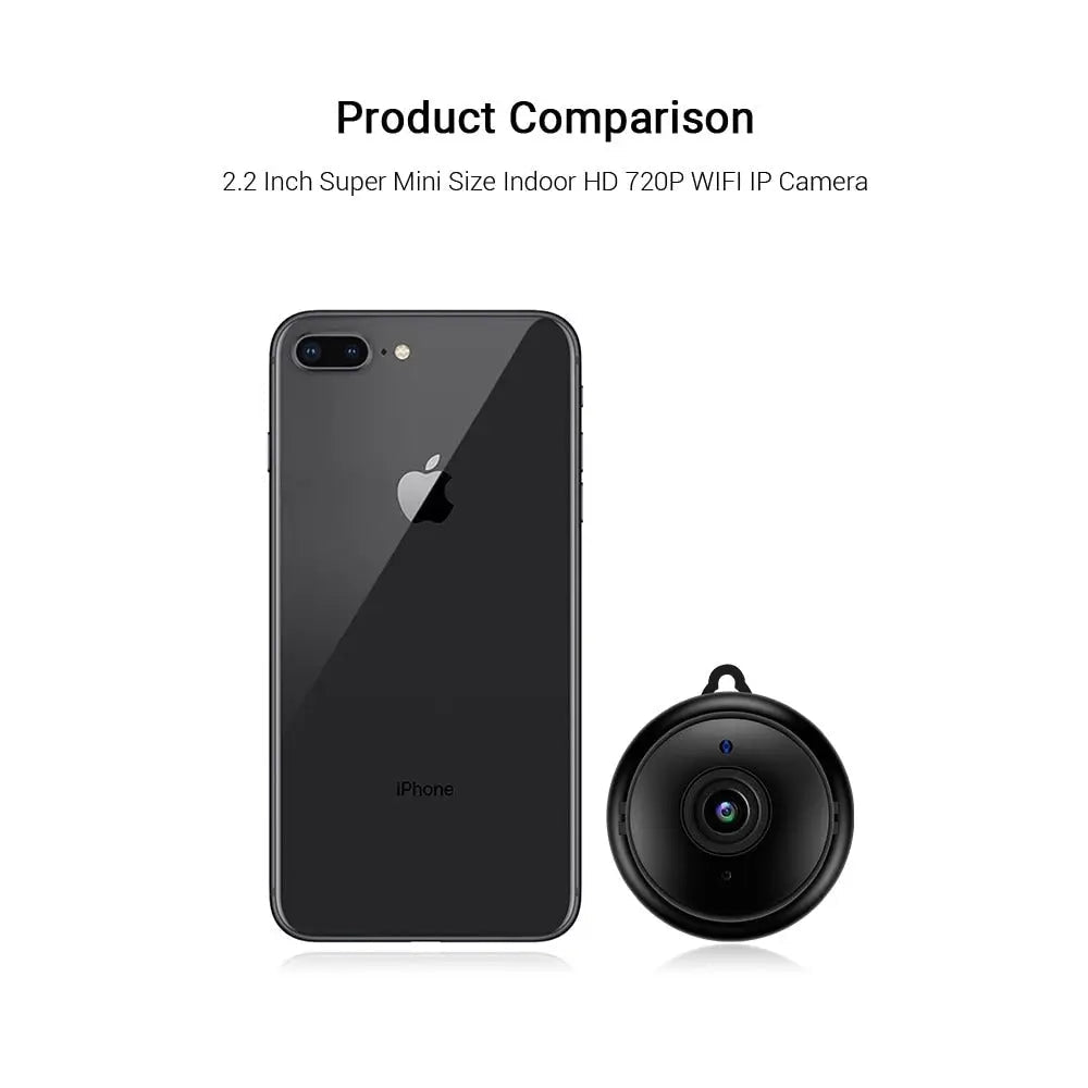 Cyber See Wifi Mini Camera 2MP - 3 Month Warranty - Zam Zam Store
