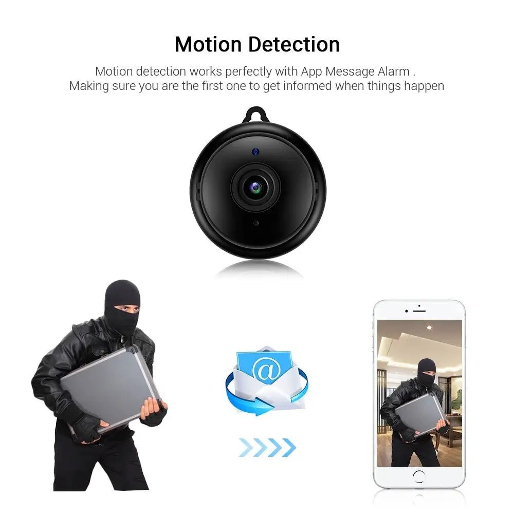 Cyber See Wifi Mini Camera 2MP - 3 Month Warranty - Zam Zam Store