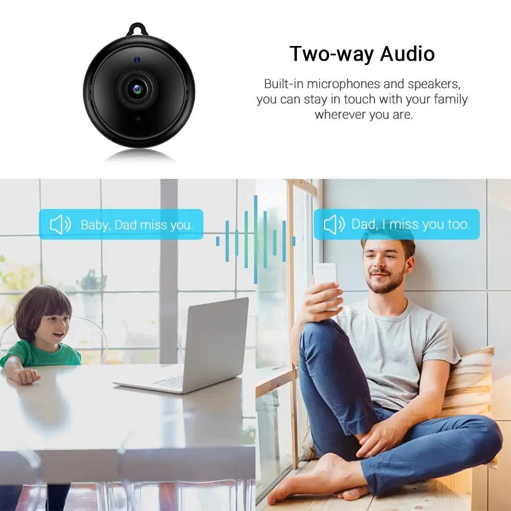 Cyber See Wifi Mini Camera 2MP - 3 Month Warranty - Zam Zam Store