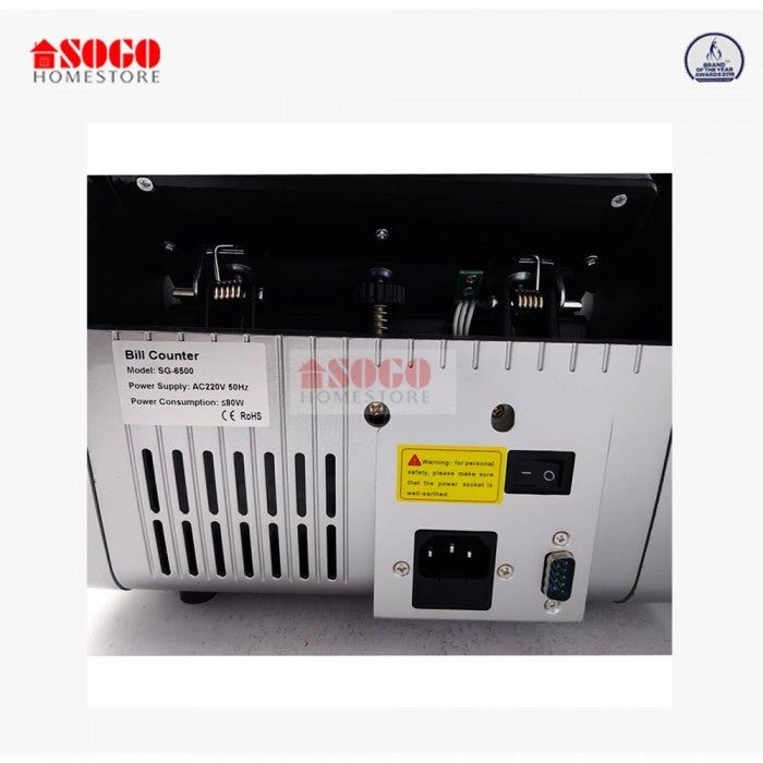 SOGO SG-6500 Cash Counting Machine with Fake Note Detection