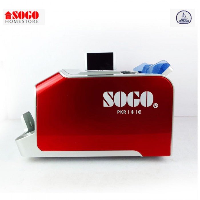 SOGO SG-728 Cash Counting Machine with UV, MG & IR Fake Note Detection