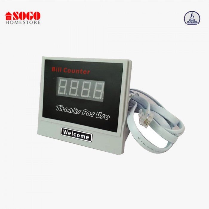 SOGO SG-728 Cash Counting Machine with UV, MG & IR Fake Note Detection