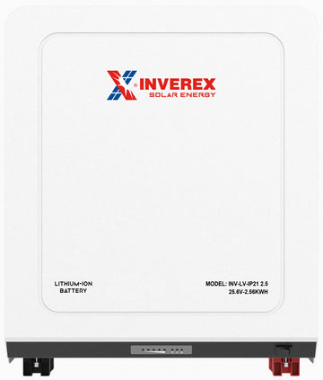 Inverex Lithium-Ion Battery 25.6V 100Ah – 2.56kWh LFP Solar Battery