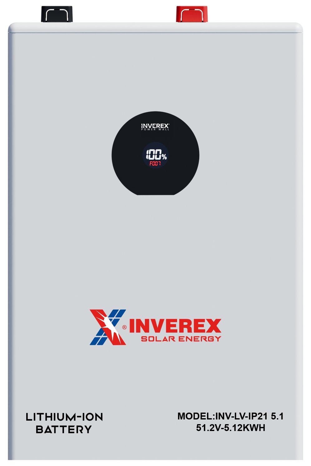 Inverex INV-LV-IP21 5.1 5.12kWh Lithium-Ion Battery – 100Ah LiFePO4