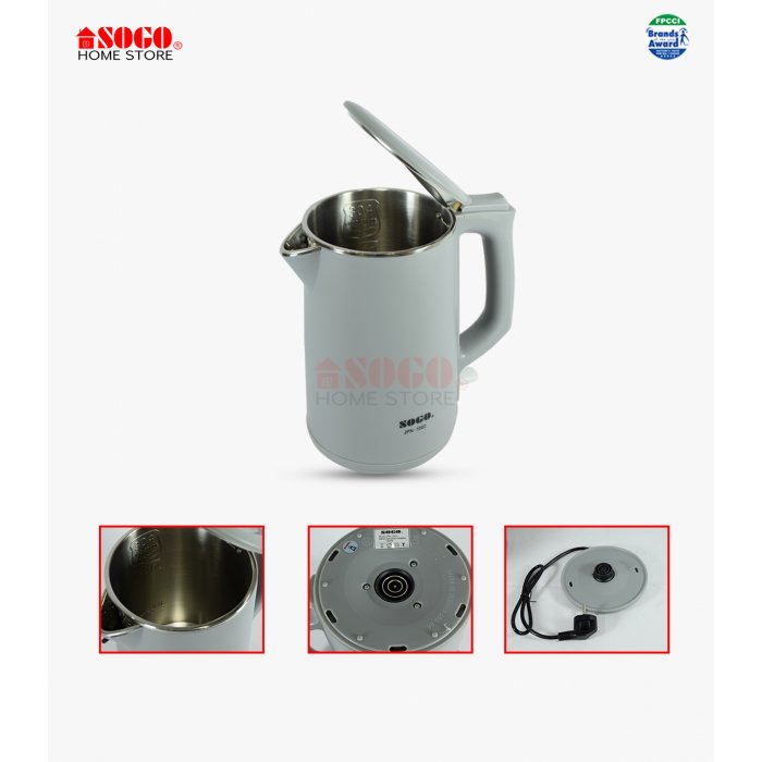 SOGO JPN-1002 Electric Kettle 1.7L – Fast Water Boiling