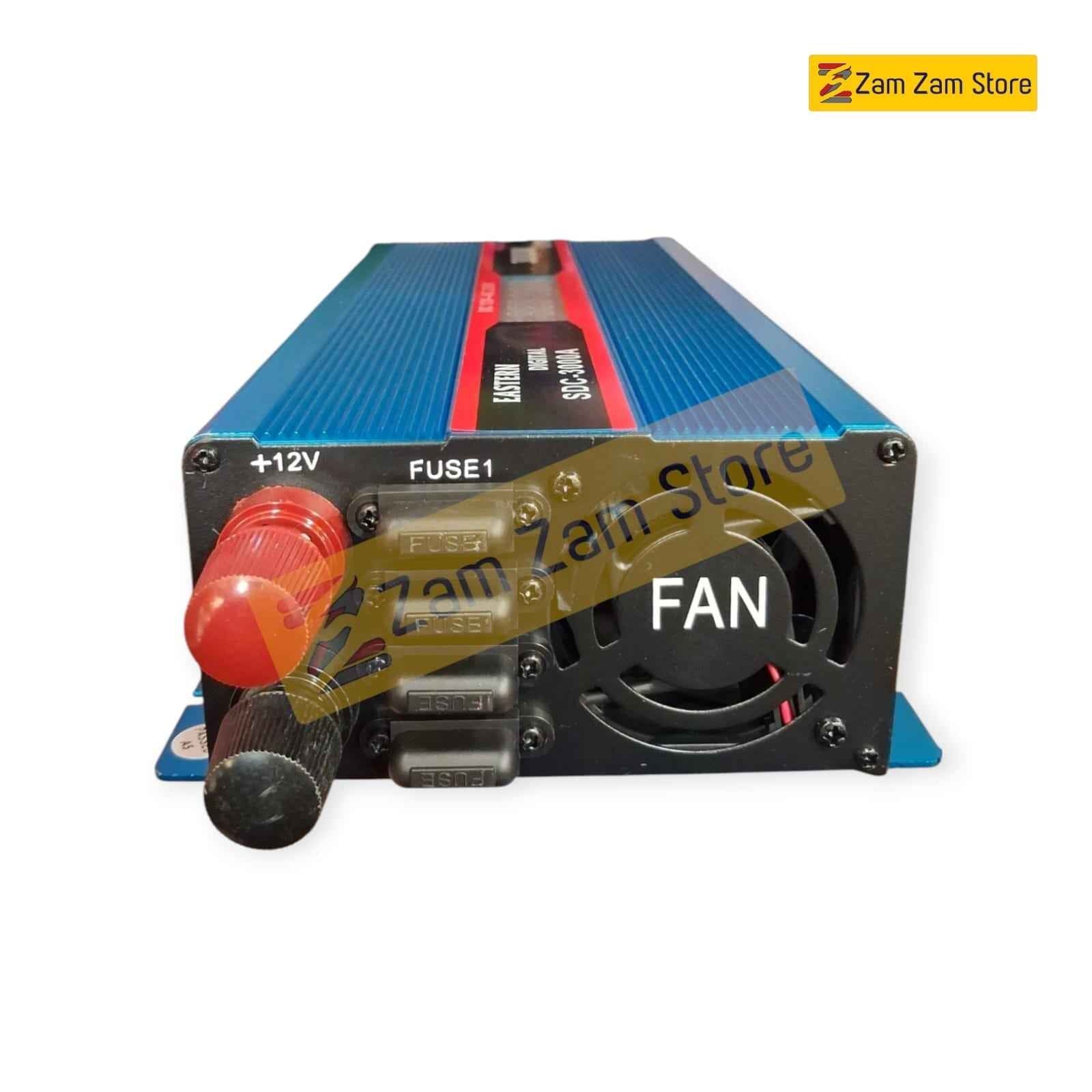 Eastern 3000W Inverter | 12V DC to 220V AC with Display Screen - Zam Zam Store