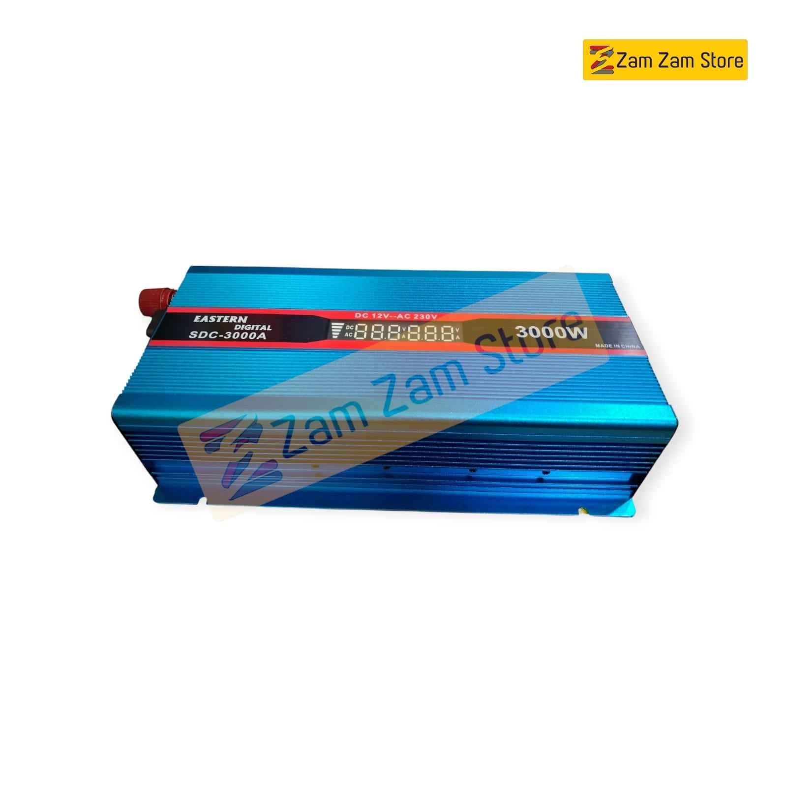 Eastern 3000W Inverter | 12V DC to 220V AC with Display Screen - Zam Zam Store