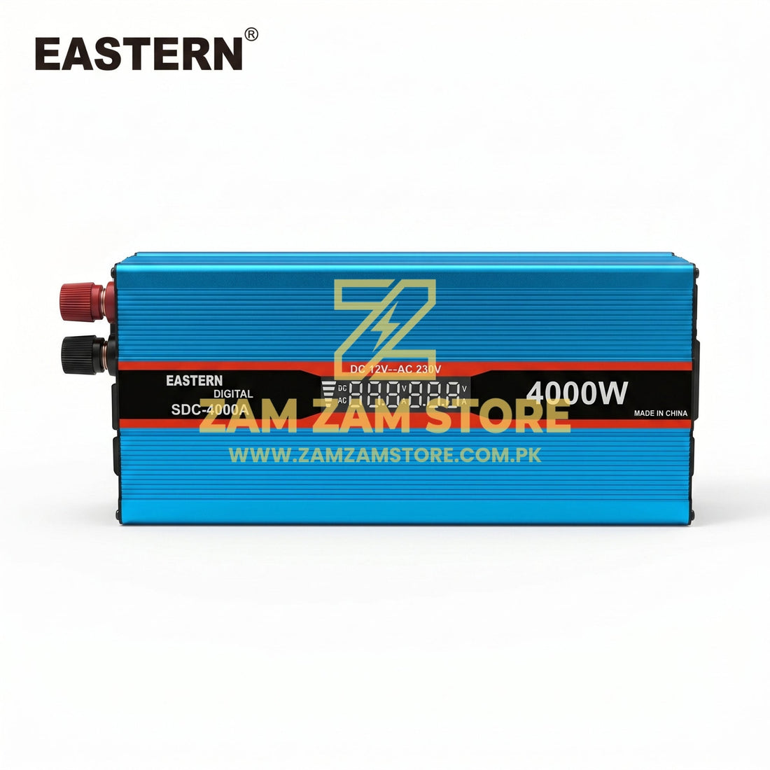 Eastern 4000W Power Inverter – 12V DC to 220V AC Converter - Zam Zam Store