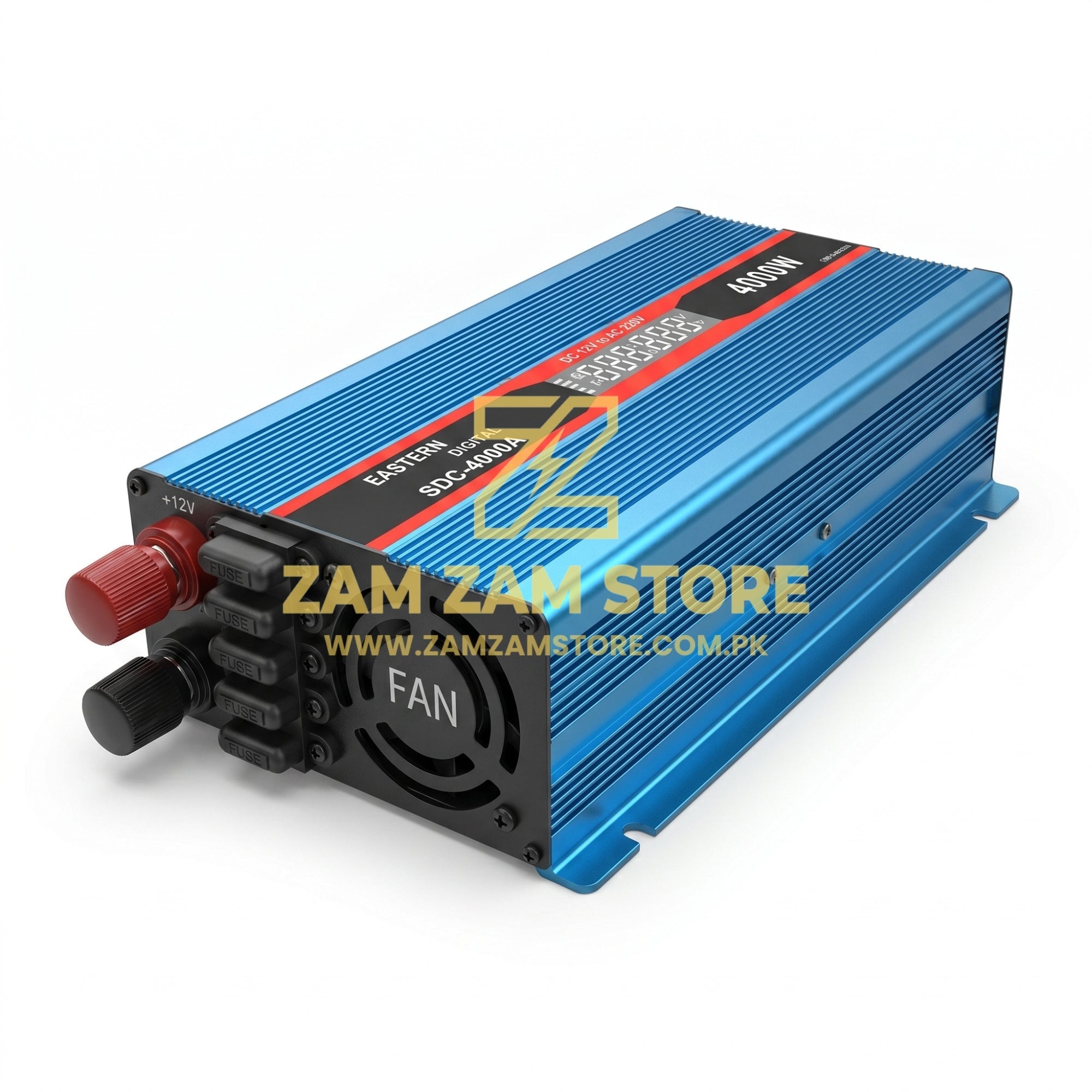 Eastern 4000W Power Inverter – 12V DC to 220V AC Converter - Zam Zam Store