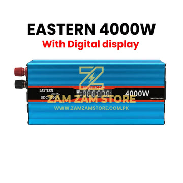 Eastern 4000W Power Inverter – 12V DC to 220V AC Converter - Zam Zam Store