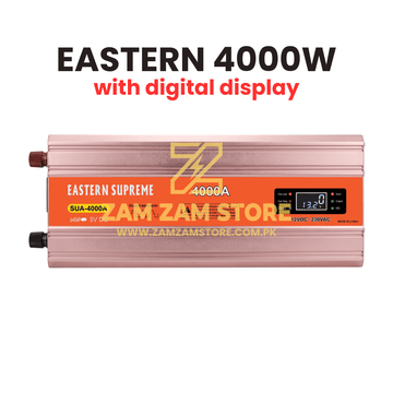 Eastern Supeeme 4000W Power Inverter – 12V DC to 220V AC Inverter - Zam Zam Store