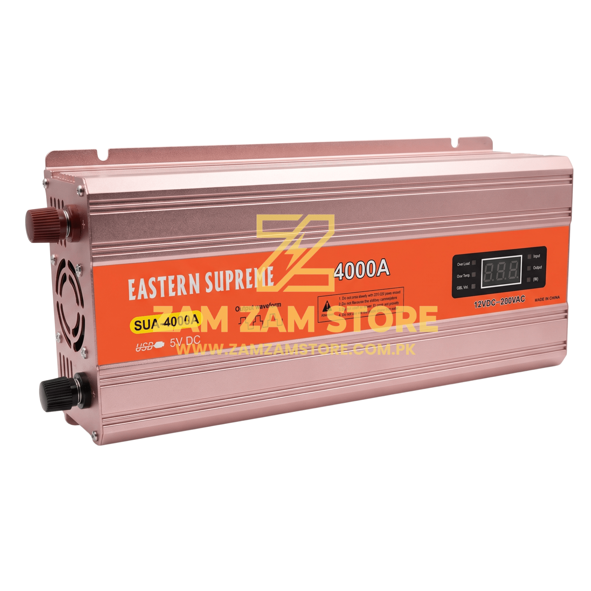 Eastern Supeeme 4000W Power Inverter – 12V DC to 220V AC Inverter - Zam Zam Store