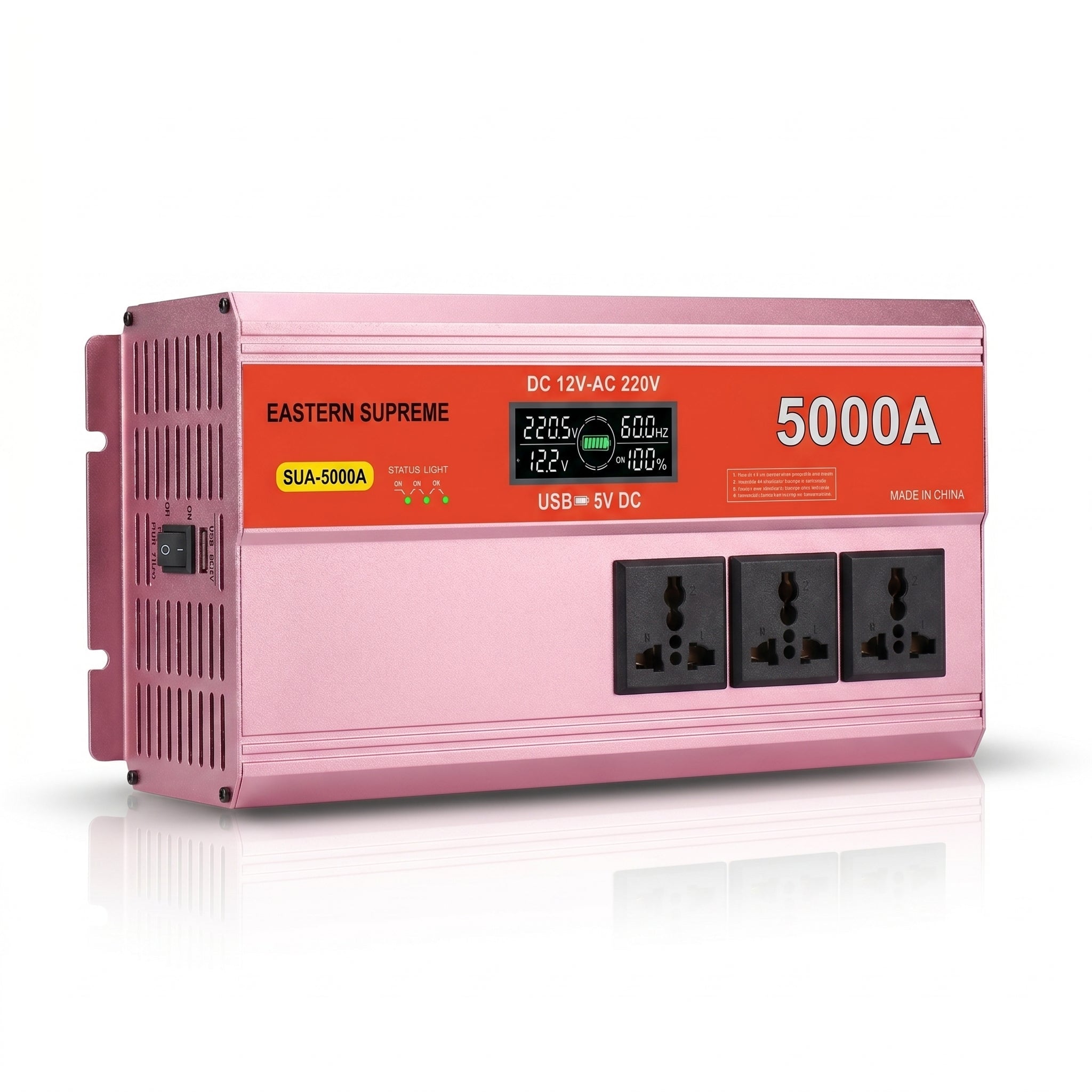 Eastern Supreme 5000W Power Inverter – 12V DC to 220V AC Converter New Model - Zam Zam Store