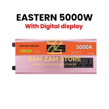 Eastern Supreme 5000W Power Inverter – 12V DC to 220V AC Converter New Model - Zam Zam Store