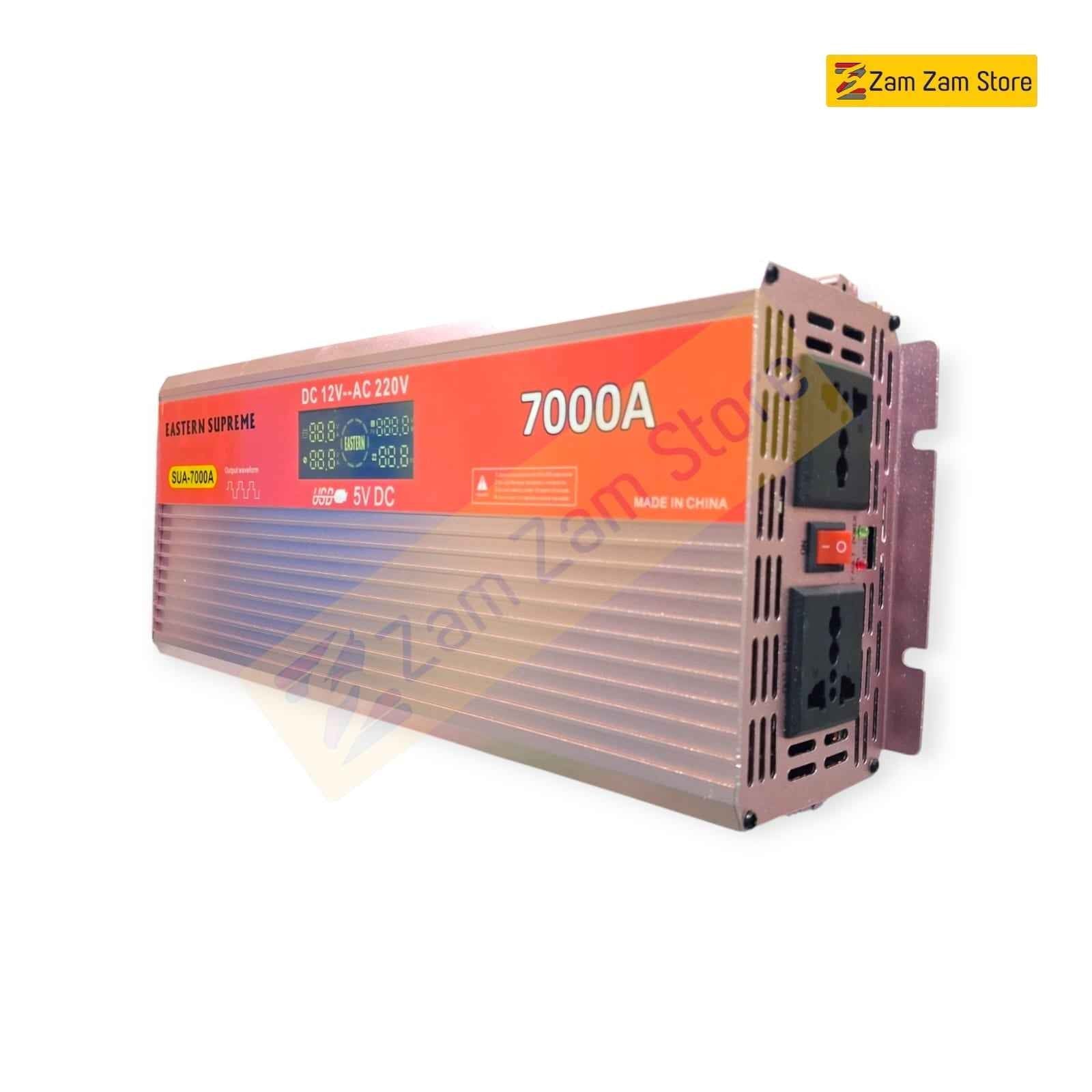 Eastern Supreme 7000W Power Inverter – 12V DC to 220V AC Converter - Zam Zam Store