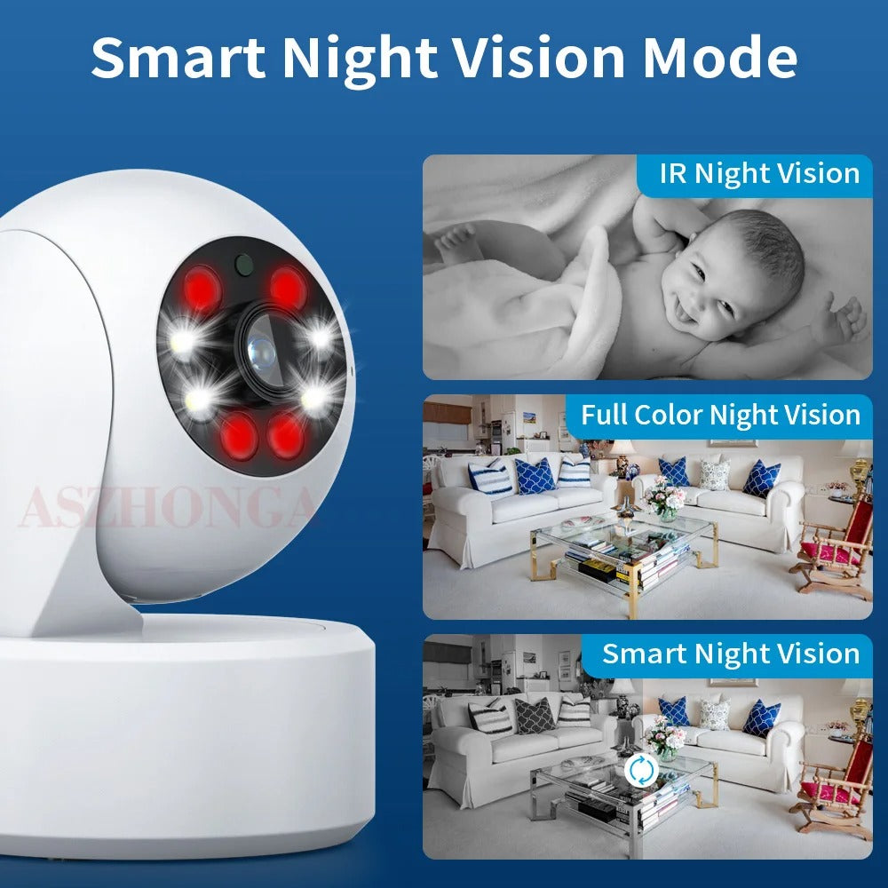 WiFi Ptz Indoor Night Color 2MP CameraIntroducing our state-of-the-art WiFi Surveillance IP Camera, a cutting-edge solution for all your security needs! 🌐📹Key Features:🔒 HD 1080P Resolution: ExperiencWiFi Ptz Indoor Night Color 2MP CameraZam Zam Store