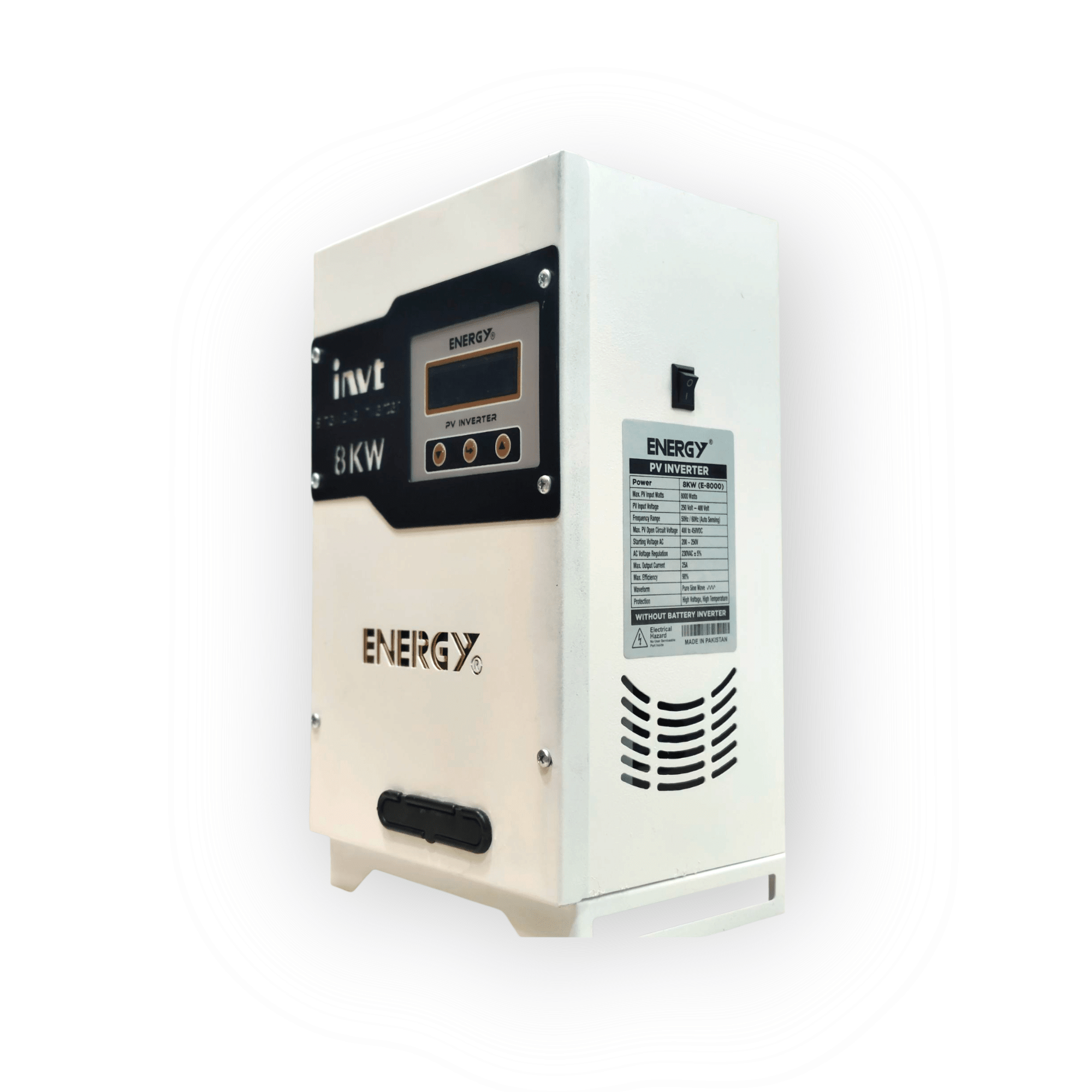 ENERGY 8KW Direct Solar PV Inverter (VFD) – Pure Sine Wave - Zam Zam Store