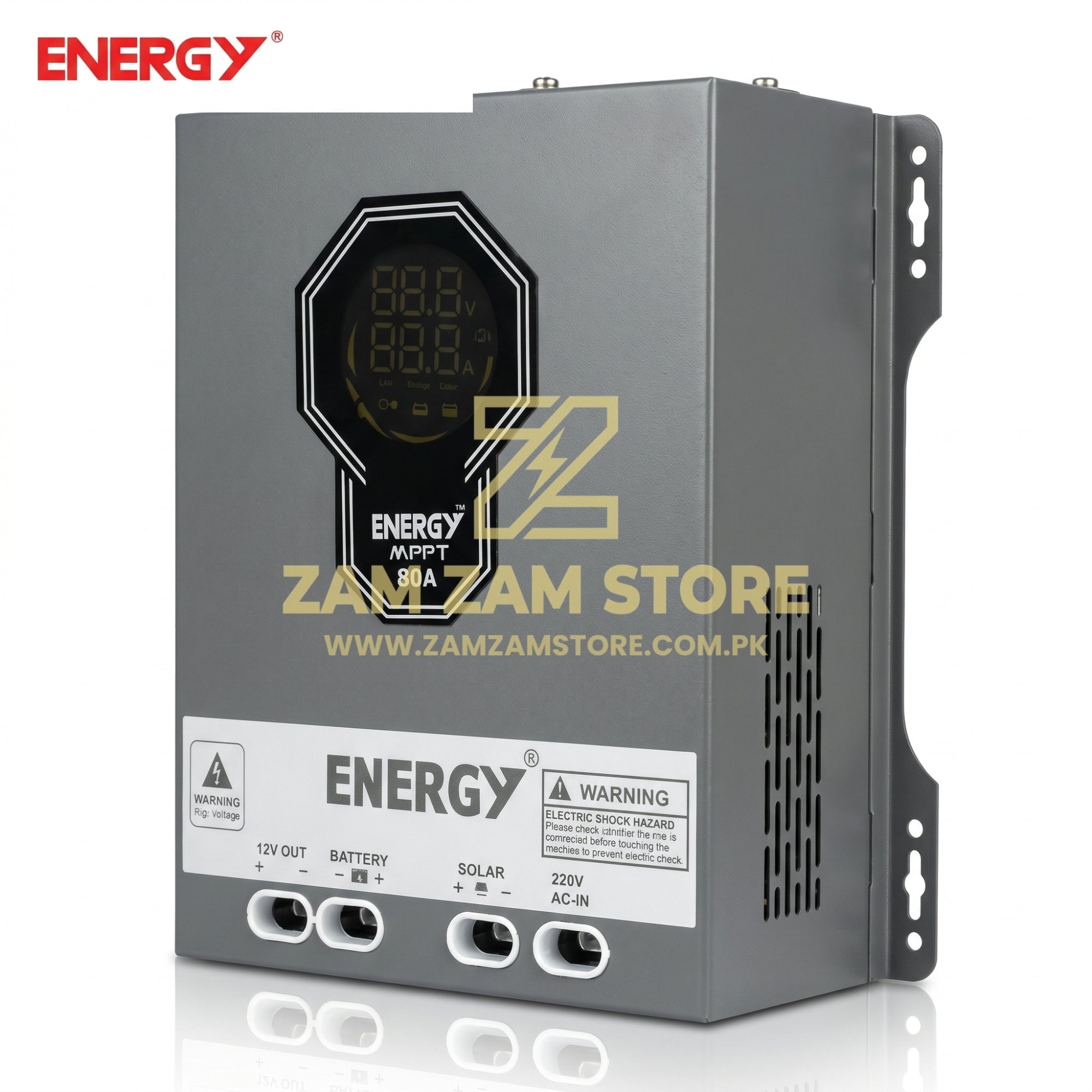 ENERGY MPPT Solar Charge Controller 80A | 12V/24V Auto - Zam Zam Store