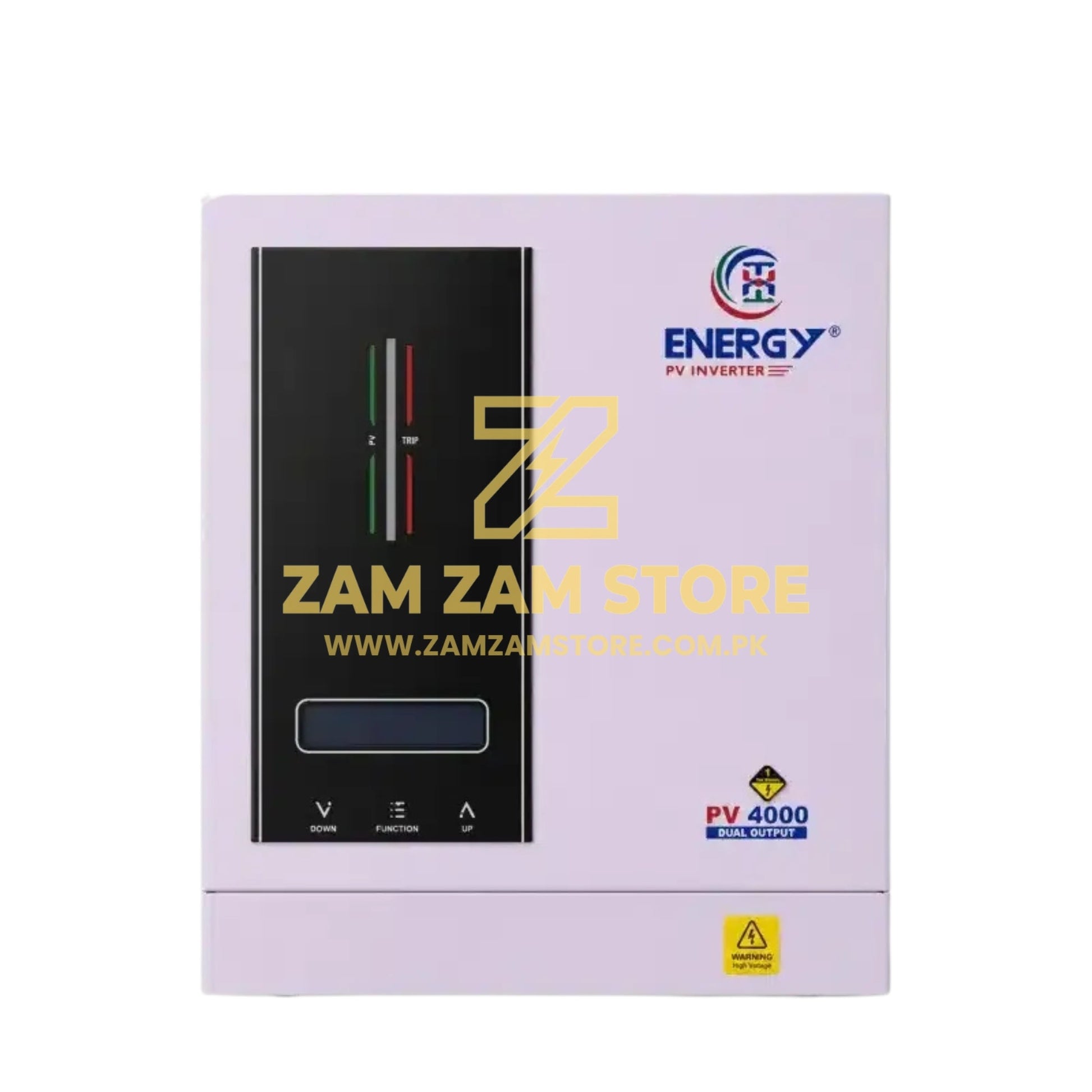 ENERGY PV 4000 Solar Inverter (2-6 Panel) / Pure Sine Wave Runs Without Battery - Zam Zam Store