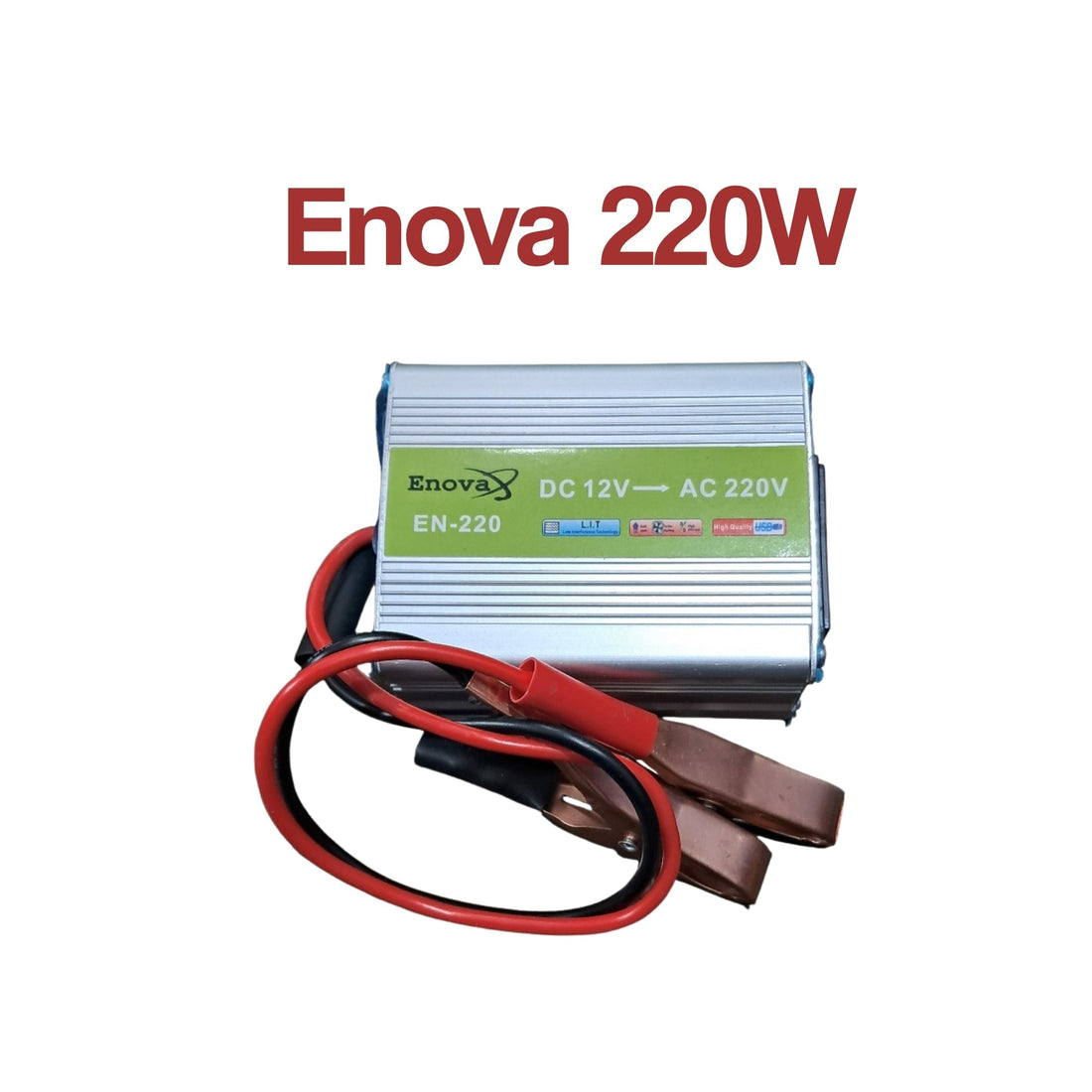 Enova 220 Watt DC to AC Inverter | 12V to 220V - Zam Zam Store