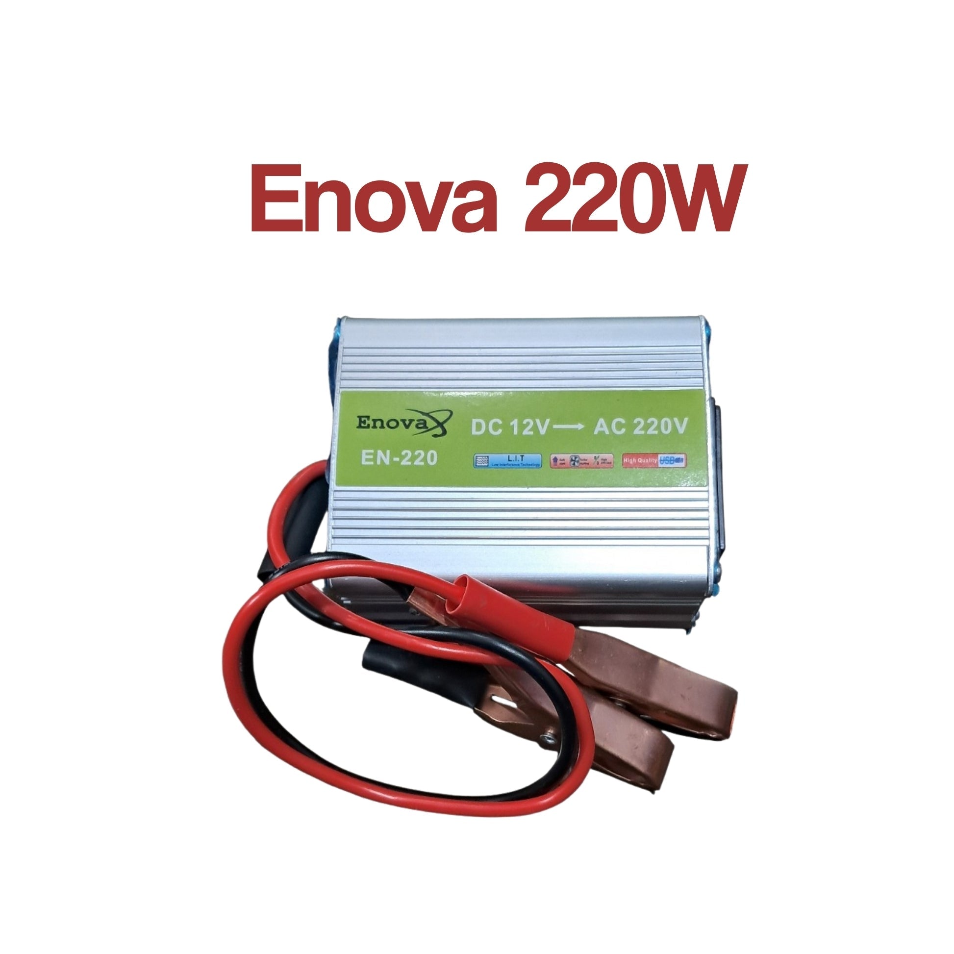 Enova 220 Watt DC to AC Inverter | 12V to 220V - Zam Zam Store