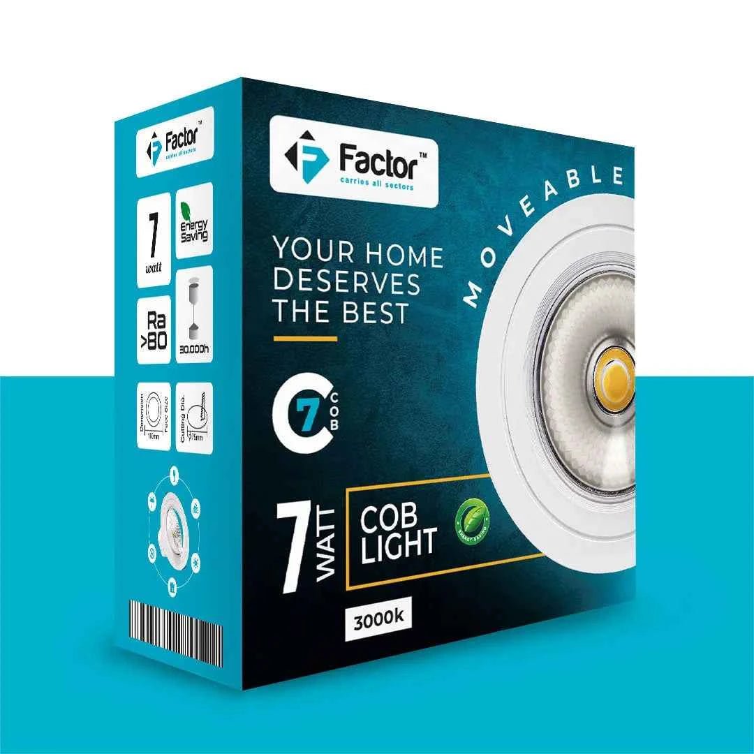 Factor COB LED Light 7W - Zam Zam Store