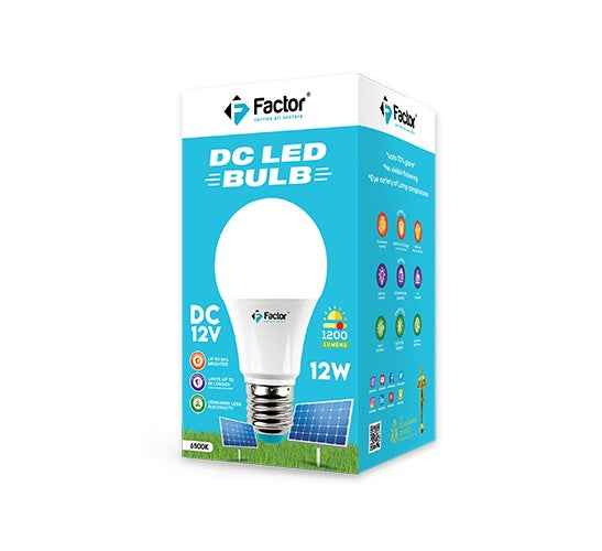 Factor DC Solo Bulb 12W - Zam Zam Store