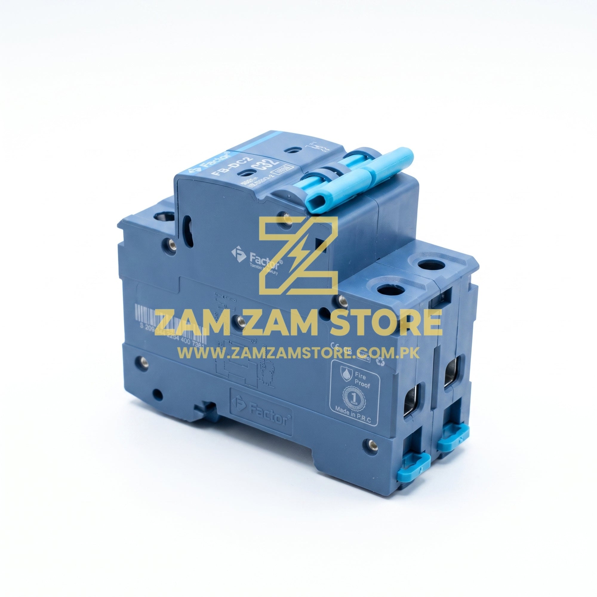 Factor FB-2 DC 32A 2 Pole DC Circuit Breaker | 1 Year Warranty - Zam Zam Store