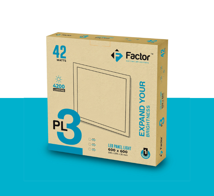 Factor Panel Light PL5 48W 2x2 - Zam Zam Store