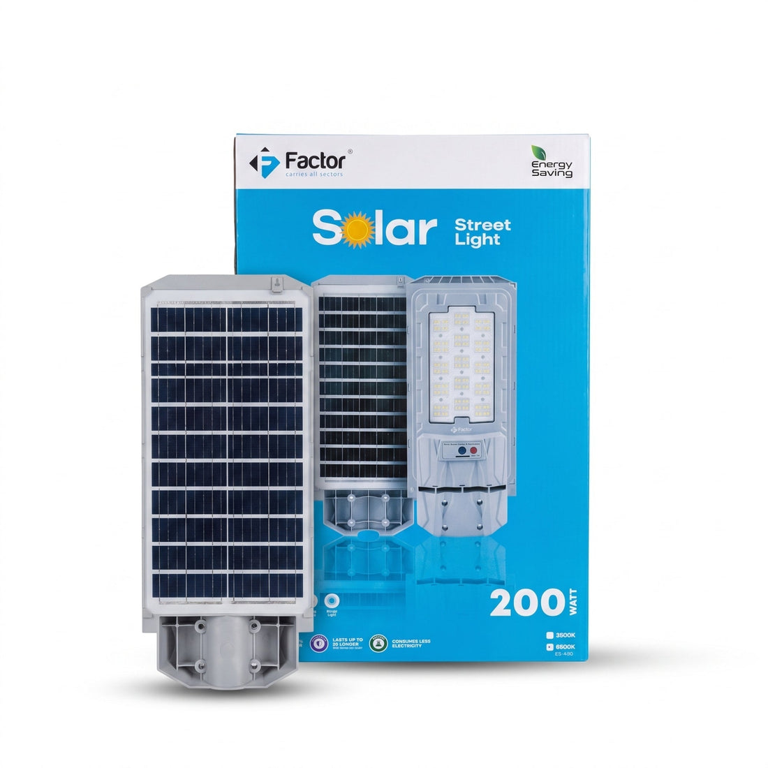 Factor Solar Street Light 100W - Zam Zam Store
