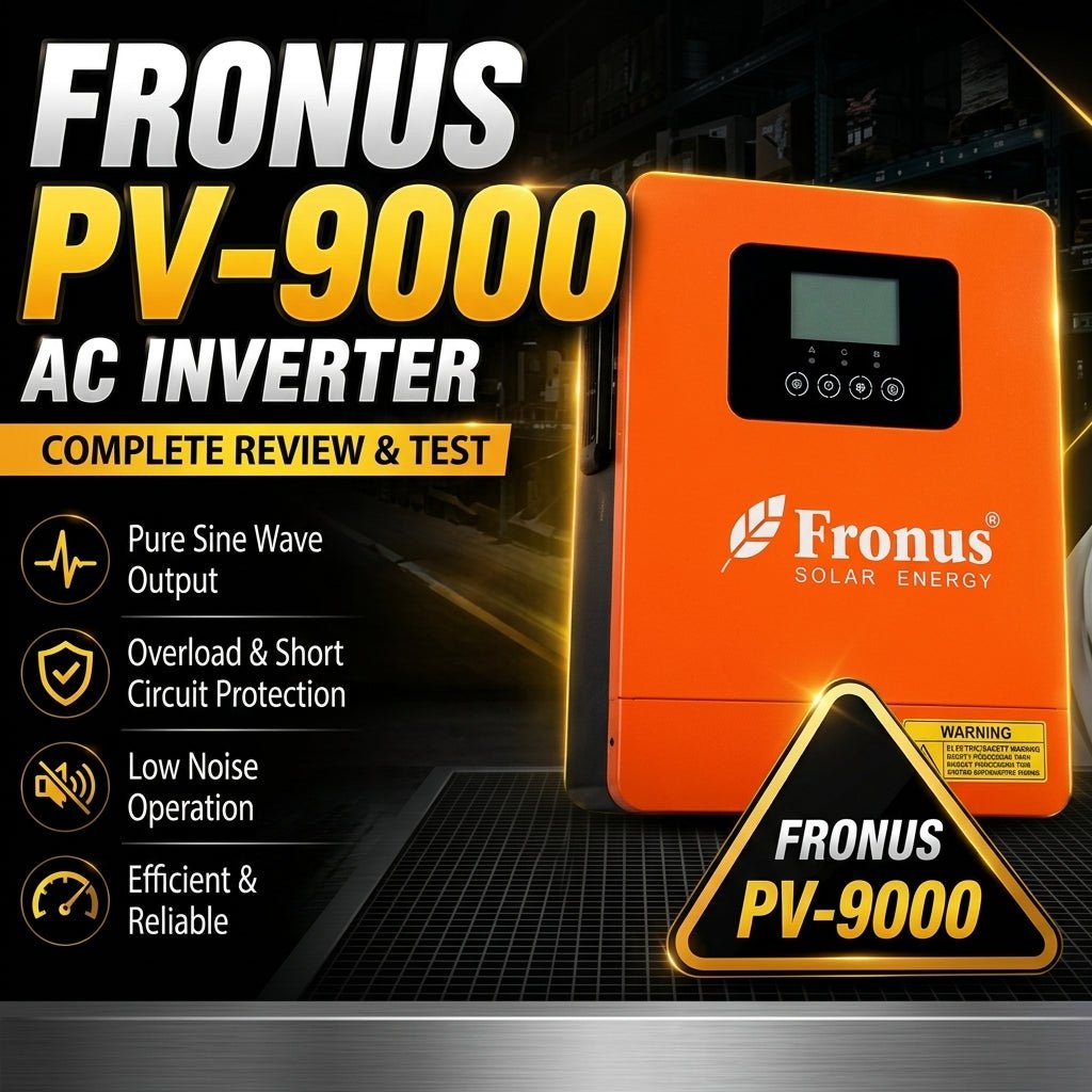Fronus 6KW PV9000 Battery Less Solar Inverter with Wapda Sharing - Zam Zam Store