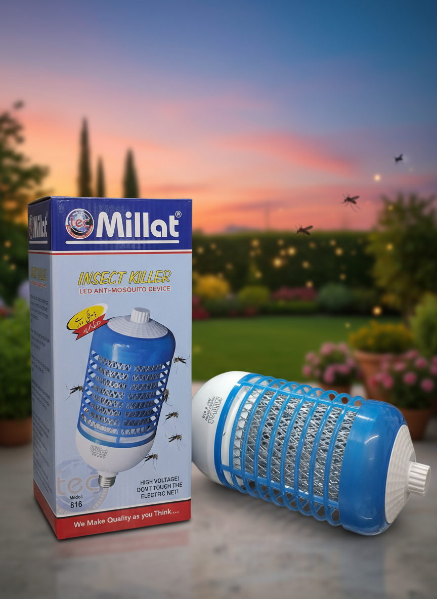 Insect Killer LED Anti-Mosquito Device – Easy Bulb Holder Fit - Zam Zam Store